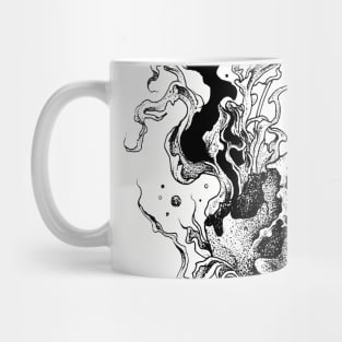 Skull and colibri Mug